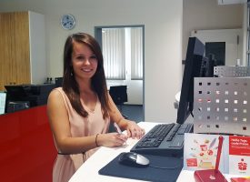Azubi Eugenie Schwab erzählt über Ihre Ausbildung bei der Sparkasse NIederbayern-Mitte