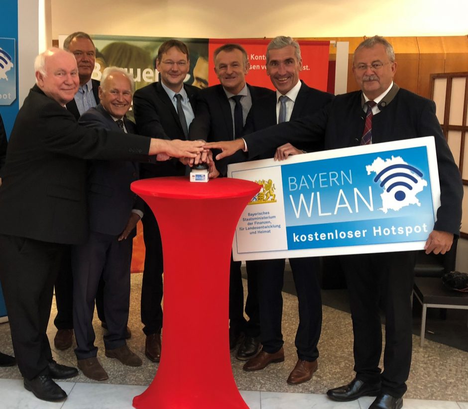 BayernWLAN Hotspots – Mit der Sparkasse verbunden!