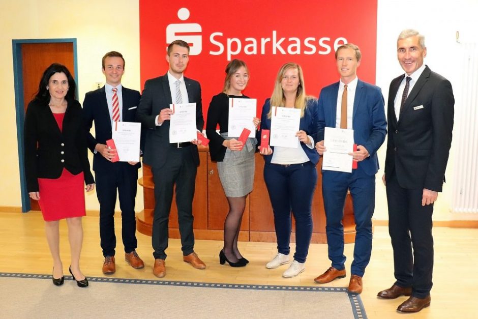 Erfolgreiche Weiterbildung bei der Sparkasse